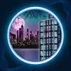 Neon Moon City Poster Download