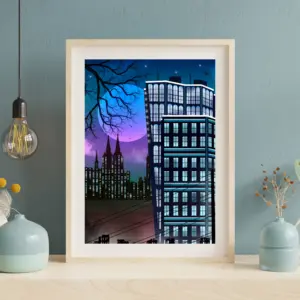 Urban City Nachtbild