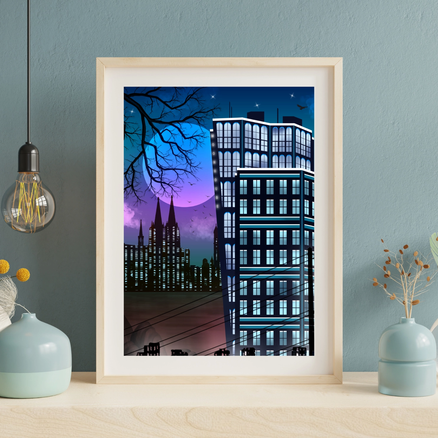 Urban City Nachtbild