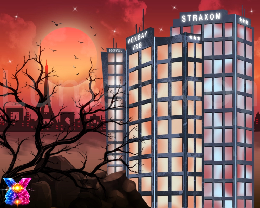 Urban Sunset Art Print - Lumaryxion